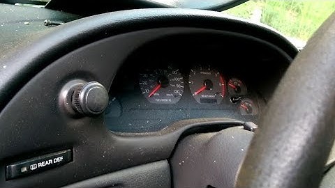 How To Gauge Cluster Removal Ford Mustang 94 - 04 Mustang Cobra, Mach 1, GT, V6