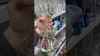 GIBSONS GLASSWORKS RECYCLER TRIPLE THREAT BEAKER