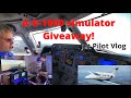 A Garmin G-1000 giveaway from @StayLevelAvionix! Come fly with me...the right seat is empty!