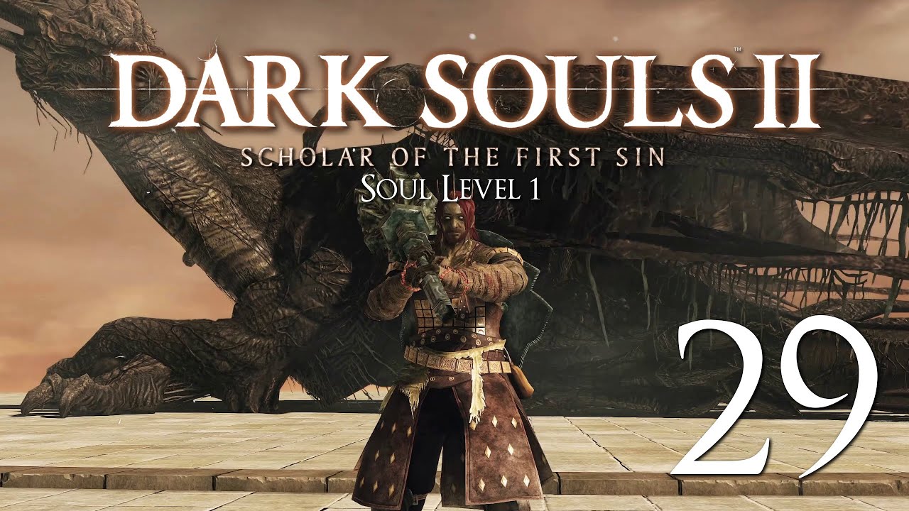 Dark Souls 2: SotFS - Soul Level 1. Archdragon Peak and