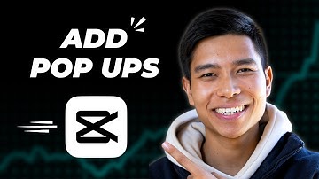 How to Add Pop Ups to Your Video in CapCut | Mac & PC (Instagram & YouTube Logo)