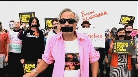 euronews le mag - Kapoor goes Gangnam for Ai Weiwei