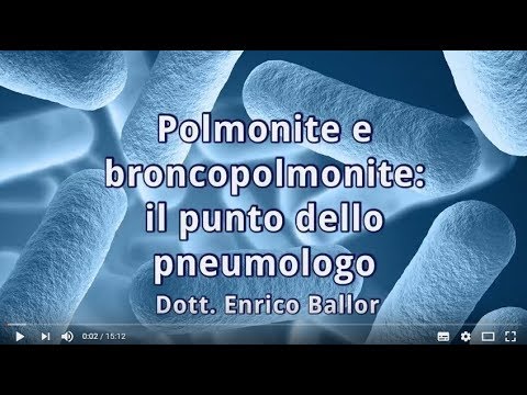 Video: Differenza Tra Polmonite E Bronchite