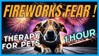 🎆 Pet Calm-Down Cinema: Fireworks Fear Fix! 🎆 Fireworks for Dogs | Fireworks Therapy by Dorin - Training with Mali 345 views 4 months ago 1 hour, 12 minutes