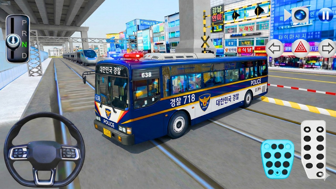 3D Driving Class BUS Police G Wagon vs High Speed Train Crash 😱🔥 | Extreme Accident Gameplay 2026