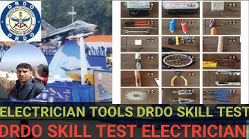 ELECTRICIAN TOOLS FOR DRDO SKILL TEST
