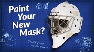 Paint Your New Mask? Should you do it?
