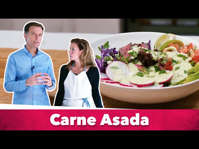 Keto Carne Asada Bowl Recipe - Quick & Easy | Karen And Eric Berg - Youtube