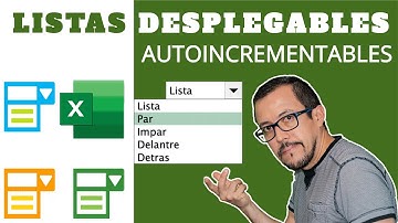 ⭐️ Crear LISTAS DESPLEGABLES AUTOINCREMENTABLES de las formas más fáciles que existen 👌