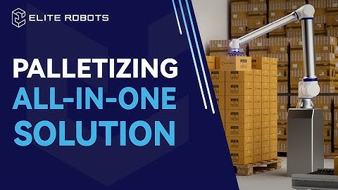 ELITE ROBOTS - All in one Palletizing Solution Demo with CS620 cobot