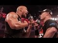 Raw: The Rock and John Cena engage in a WrestleMania war of words