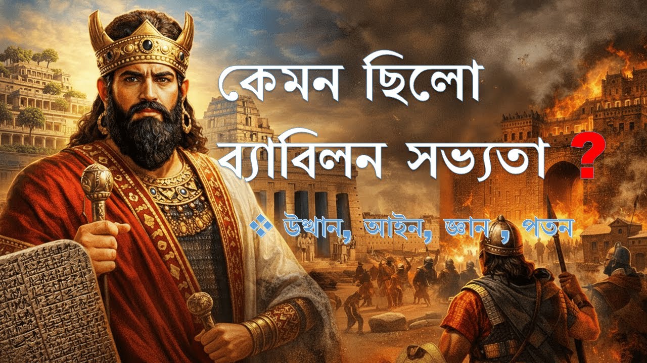 কেমন ছিলো ব্যাবিলন সভ্যতা ? উত্থান, আইন, জ্ঞান, পতন । History of Babylonian Civilization