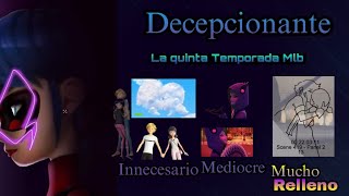 La Quinta Temporada Miraculous Ladybug Es Decepcionante