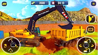 Heavy Excavator Crane - City Construction Simulator Games Android Gameplay screenshot 2