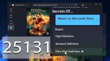 Windows 11 Update Dev Build 25131 - New Store Feature & Fixes