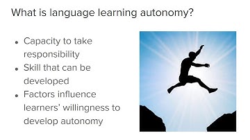 Unit 18   Language Learning Autonomy