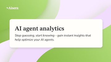 Gain Instant Insights with Aisera’s Updated AI Agent Analytics | Aisera Demo