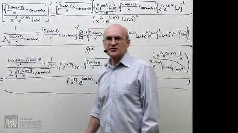 doc. Habala: Calculus [4] Taking on Derivatives: Procedure, example