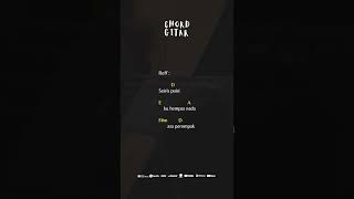 Chord Gitar Superman Is Dead - Puisi Cinta Para Perompak #shorts screenshot 2