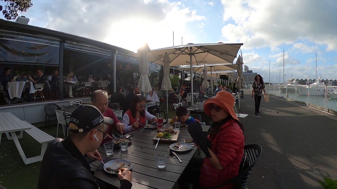 Auckland Seafood dinner