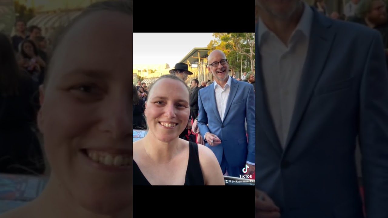 Meeting Paul Rudd, Jonathan Majors & Peyton Reed at Sydney's #Quantumania fan event. #Marvel #AntMan