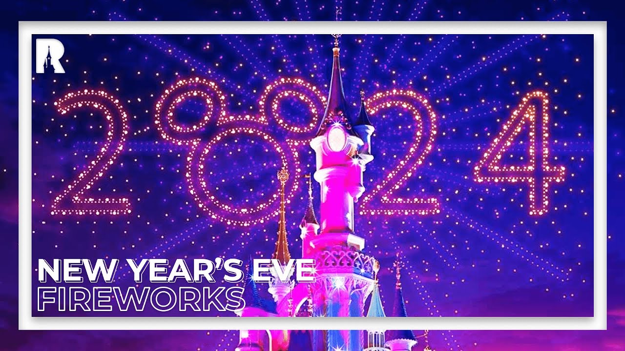 [4K60] THE MAGICAL NEW YEAR’S EVE FIREWORKS - DISNEYLAND PARIS 🎆