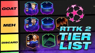 RANKING EVERY RTTK 2 / ROAD TO THE KNOCKOUTS TEAM 2 PLAYER (TIER LIST) FIFA22 ULTIMATE TEAM
