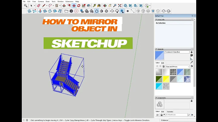 "SketchUp Quick Tip: Mirror Like a Pro with Shortcuts!"