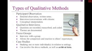 Lecture 4: Community Psych Methods