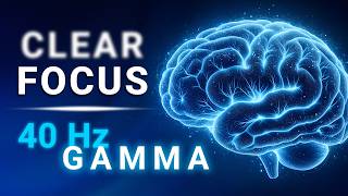 Zero Mental Drift | 40Hz Gamma Binaural Beats for High-Performance Work