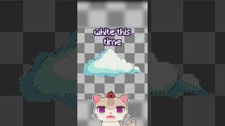 How I draw - Pixel Clouds #pixelart