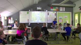 Gastles over biotechnologie op Prins Willem Alexander Basisschool in Eethen