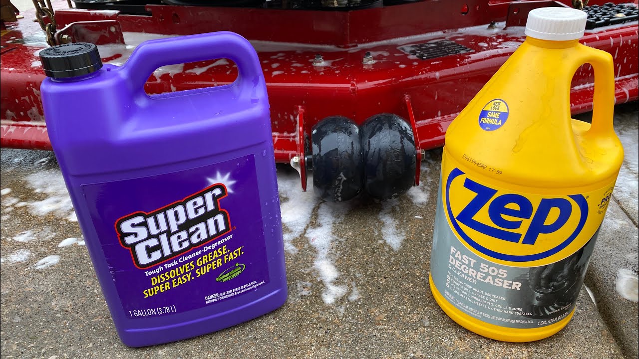 Best Concrete and Engine Degreaser? Let's Settle This! 