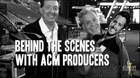 ACMs Setup Behind the Scenes with Producers Barry ...
