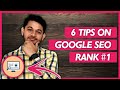 How to Rank Website on Google First Page | 6 Tips to rank 100% Guaranteed