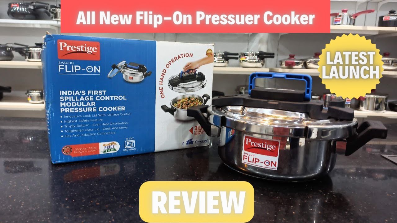 Prestige's Stainless Steel 3 Litre Flip-On Review and Comparison 