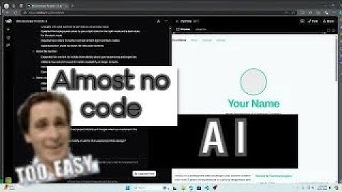 Portfolio website in 10 minutes | Nextjs and v0 by Vercel