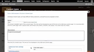 Drupal 7  Foundation 13   Creating and displaying Content Type