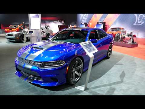 New 2018 Dodge Charger SRT Hellcat - Exterior Tour - 2017 LA Auto Show, Los Angeles CA
