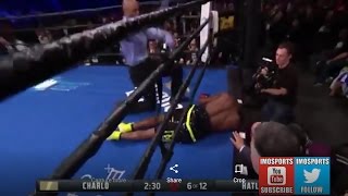 Jermell Charlo's Viscous Knock Out Of Charles Hatley