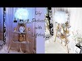 DIY 2 IN 1 SHELVES AND LIGHTING FOR SMALL SPACES| SMALL SPACE DECORATING IDEAS 2019