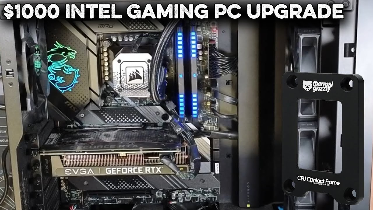 $1000 Gaming PC Upgrades, I9-12900K, Corsair, MSI Mag and More! #163 ...