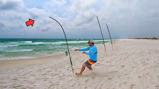 Surf Fishing During the Solar Eclipse and Caught This!