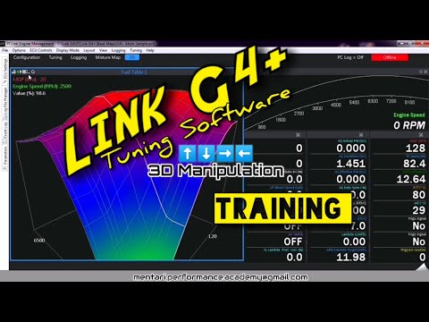 Training - Link G4+ Tuning Software - Part 1 [Tuning & Data Logging Interface / Layout Setup]