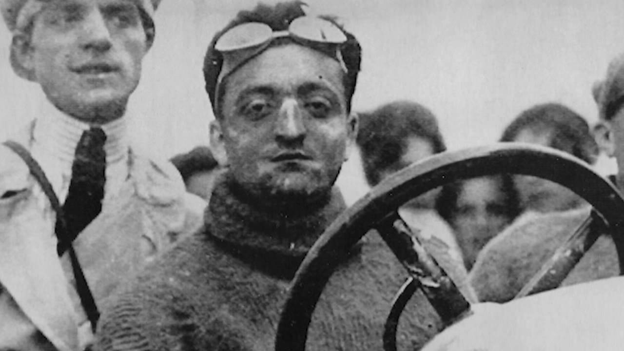 Young Enzo Ferrari