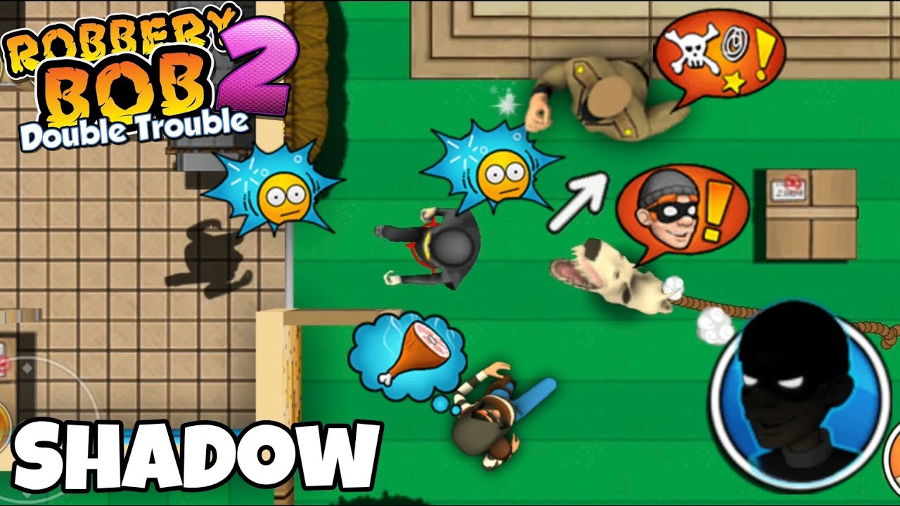 Robbery Bob 2 - Shadow Batman Bob vs Shadow Black Hood Bob Ep 6