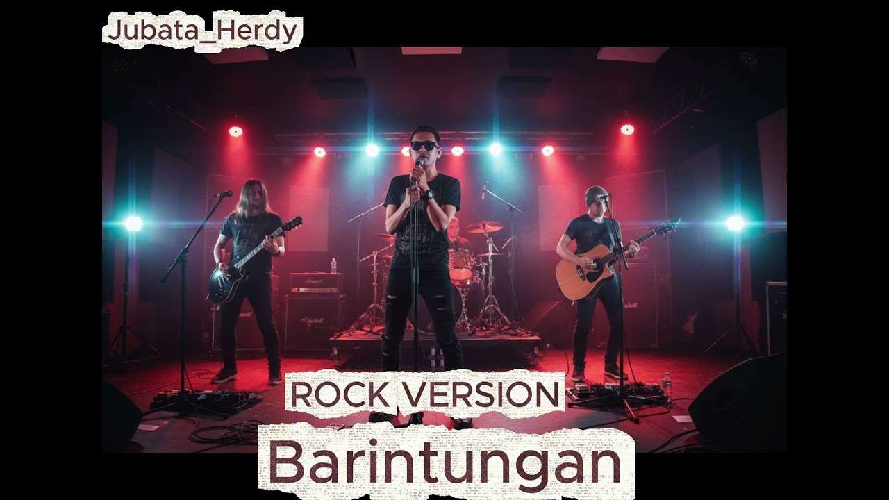 Barintungan lagu dayak cover by Jubata herdi versi Rock.