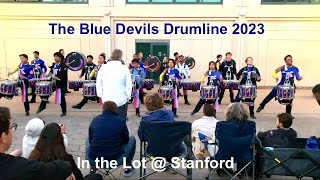 In the Lot with The Blue Devils Drumline 2023 @DCI​⁠​⁠ West [4K]