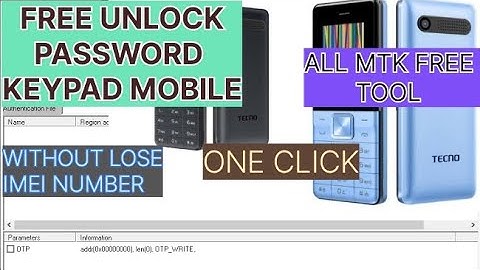 Any MTK Keypad phone password /Pin unlock Without  IMEI number loss || Verified Tricks with FREETOOL