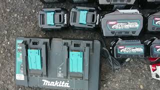 Makita マキタ 18V 40V バッテリー充電器 管理動画